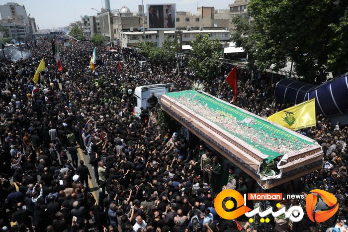 گزارش تصویری| تشییع پیکر رئیسی و همراهانش در تهران