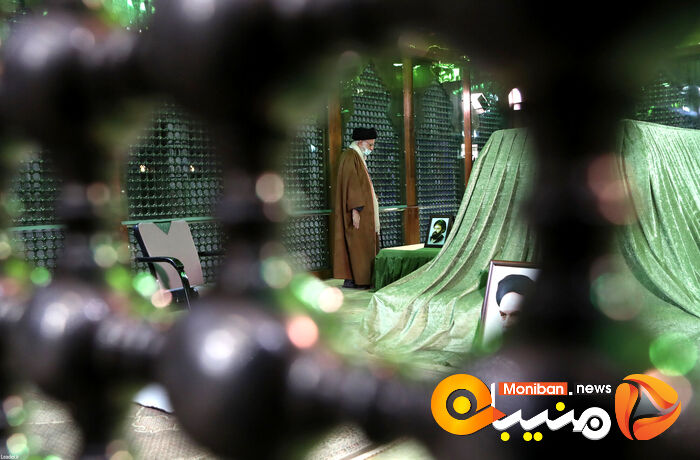 حضور رهبری در مرقد امام خمینی و مزار شهدا
