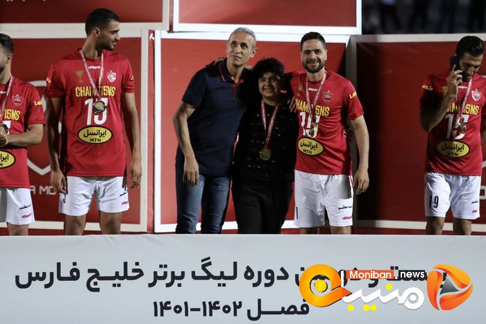 گزارش تصویری| هشتمین قهرمانی پرسپولیس در لیگ برتر