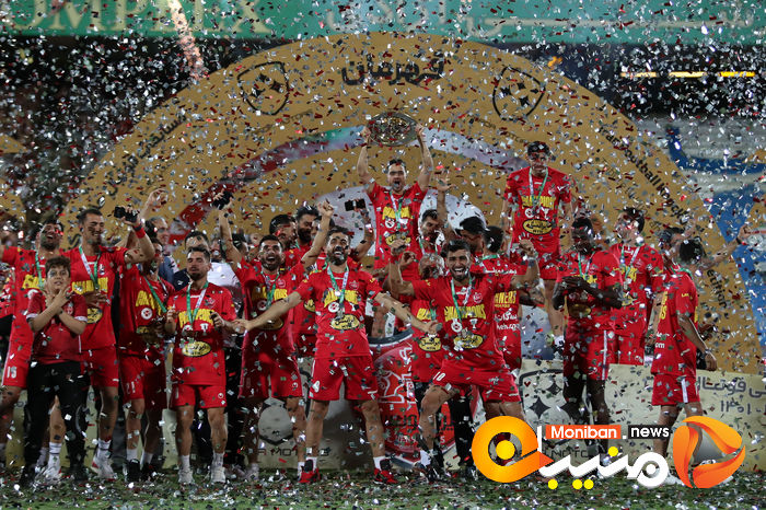 گزارش تصویری|جشن قهرمانی پرسپولیس در جام حذفی