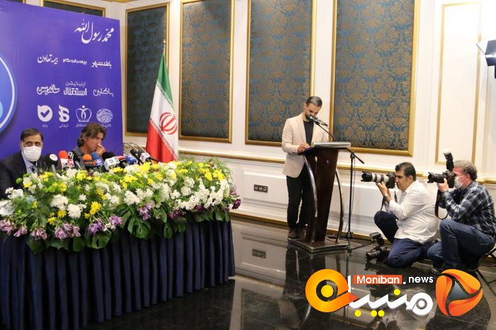 مراسم امضای قرارداد ریکاردو ساپینتو، سرمربی استقلال